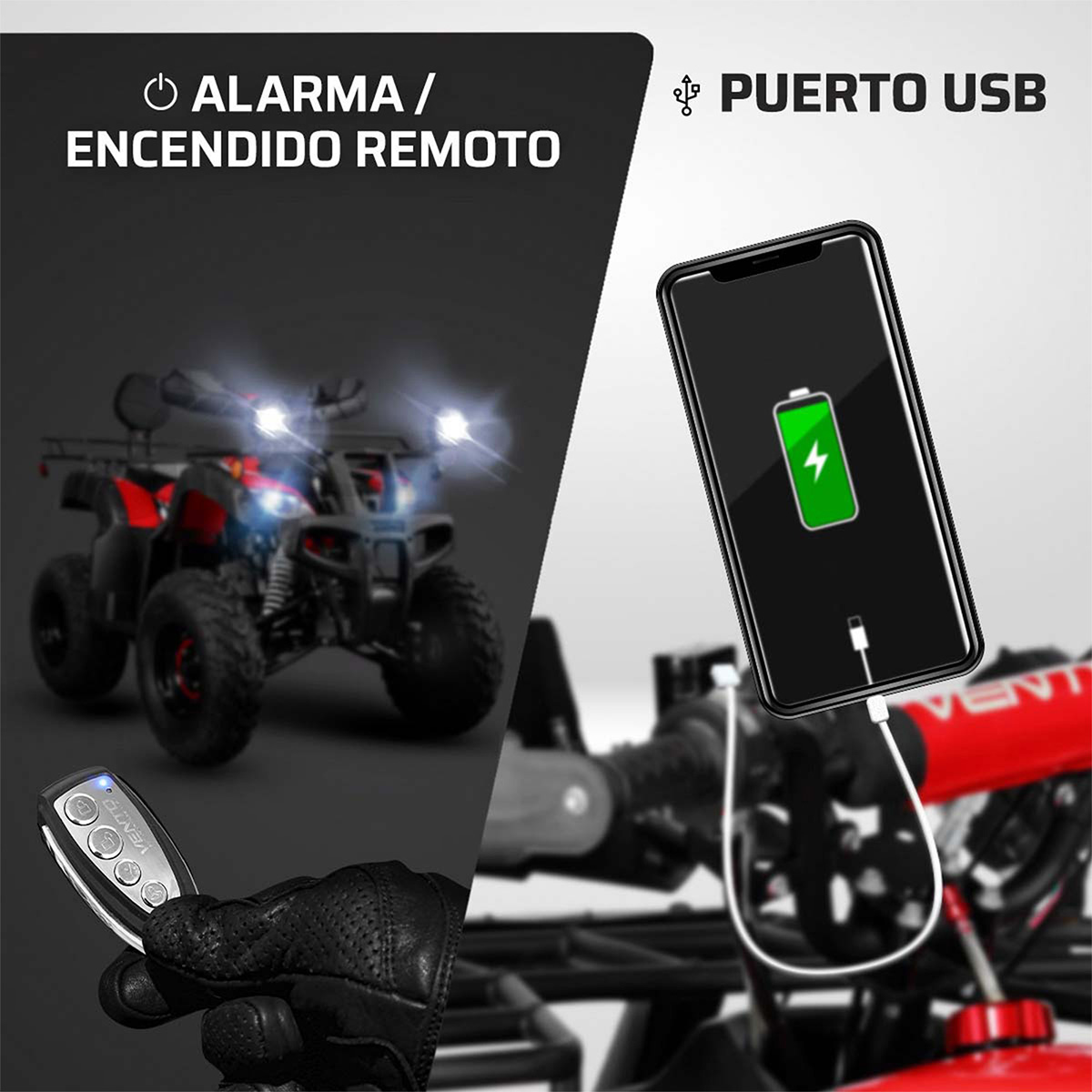 Cuatrimoto Vento Reptile Trek 200cc 2025 image number null