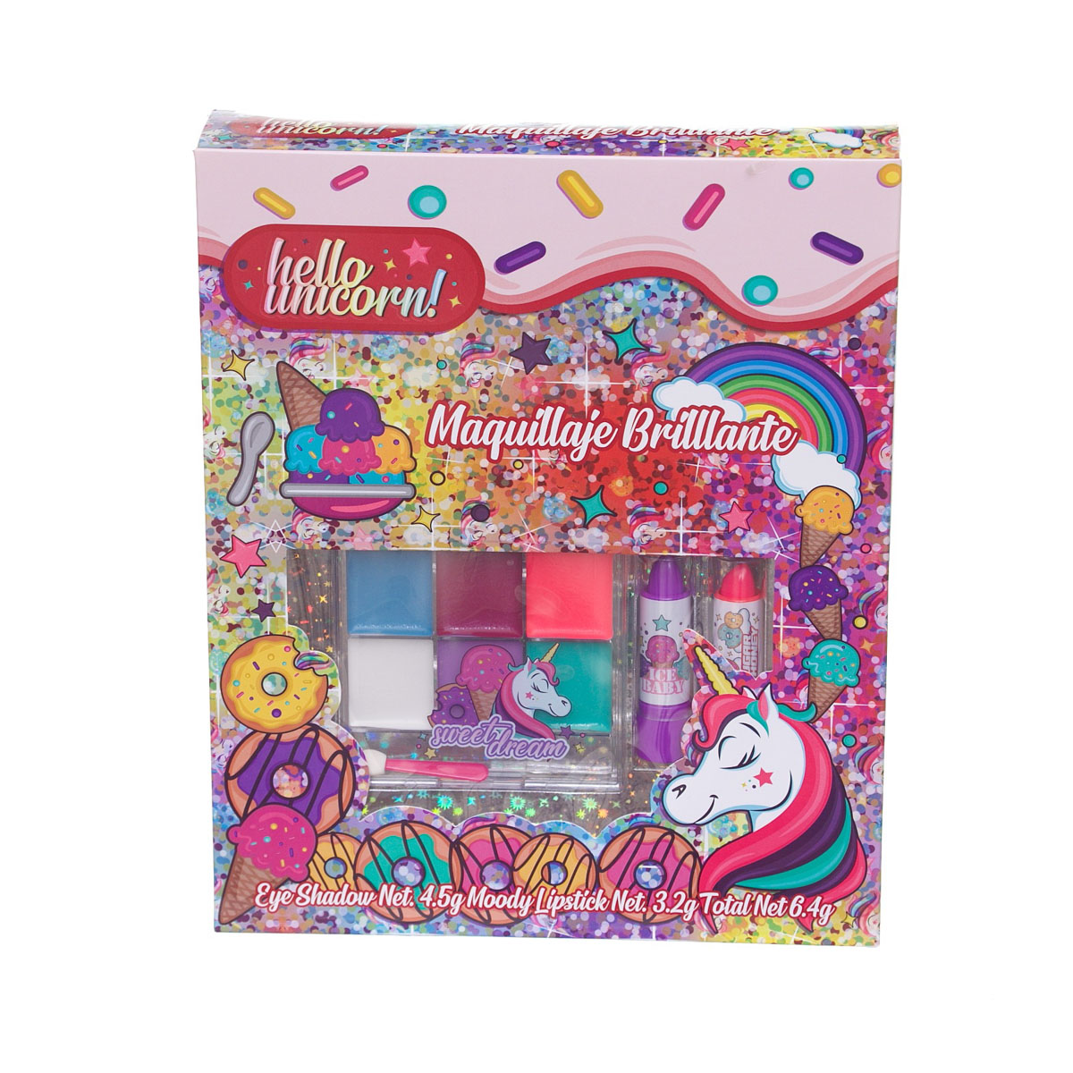 Maquillaje brillante para ni&ntilde;a Go Fun image number null