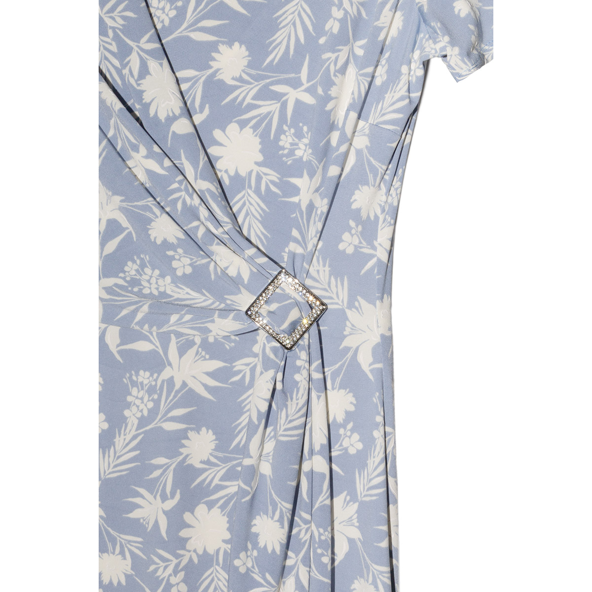 Conjunto de 2 Piezas de Saco Liso y Vestido Estampado Diva para Mujer image number null