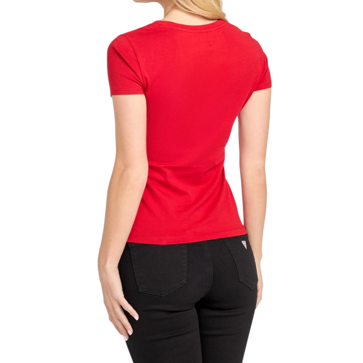 Playera Manga Corta Guess Factory Para Mujer image number null