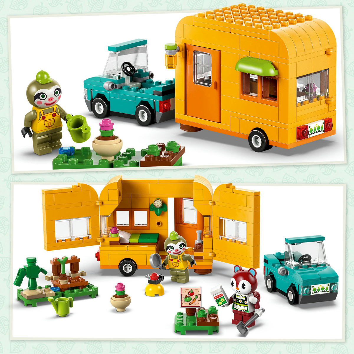 Animal Crossing Caravana y Puesto de Flores image number null