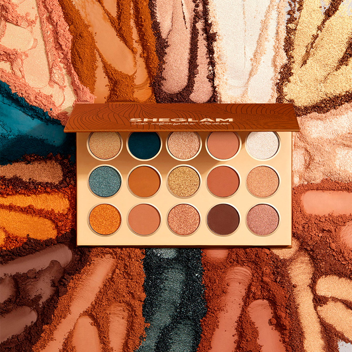 Palette Sombra de Ojos Afterglow 15 Tonos Sheglam image number null