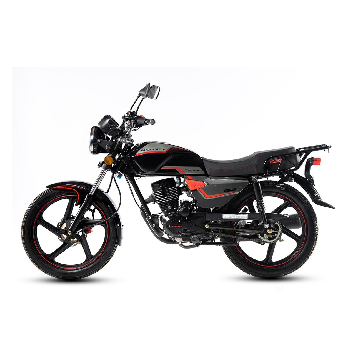 Motocicleta De Trabajo Treck Motors Trapper 150 Negro 2026 image number null