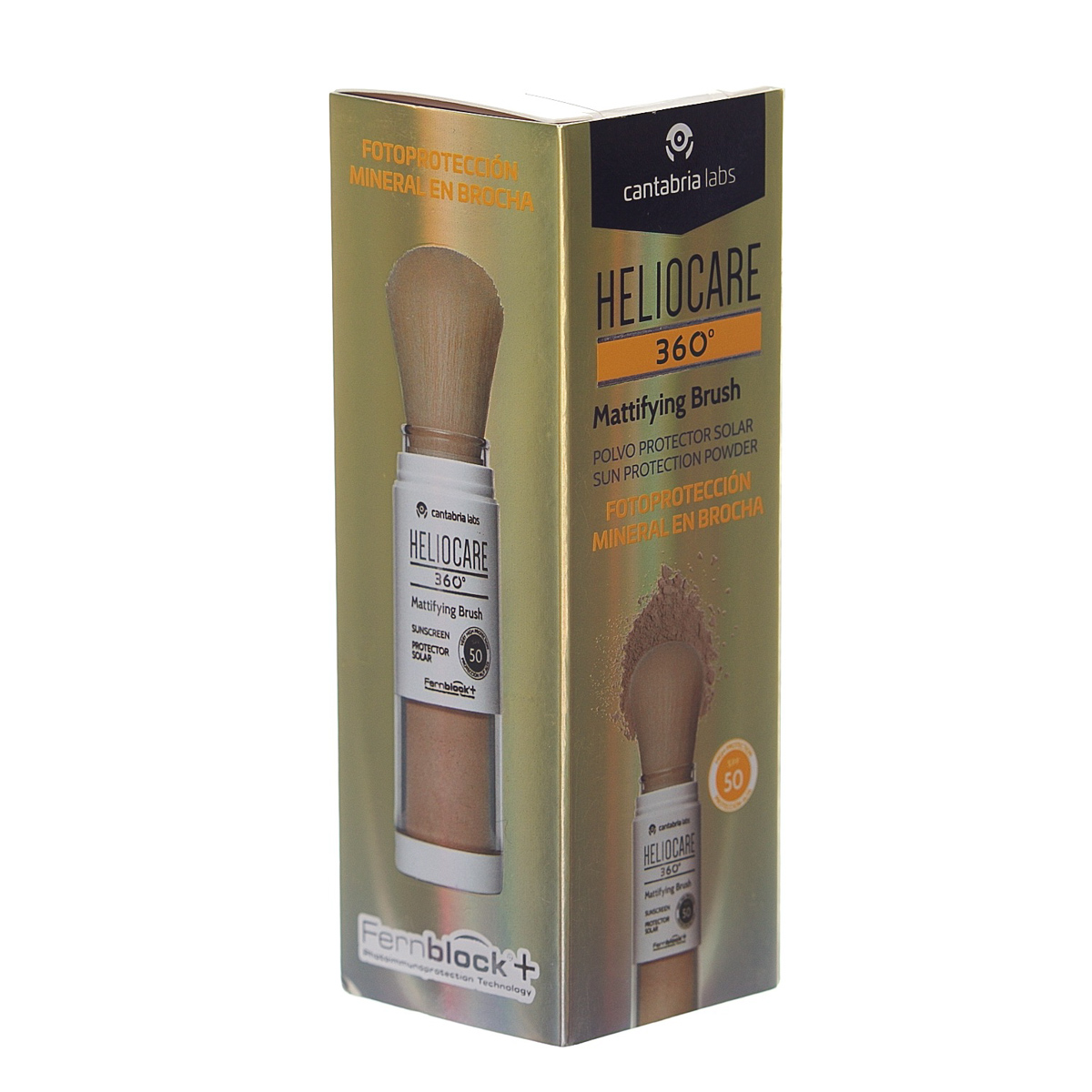 Heliocare 360&deg; Mattifying Brush SPF50+ image number null