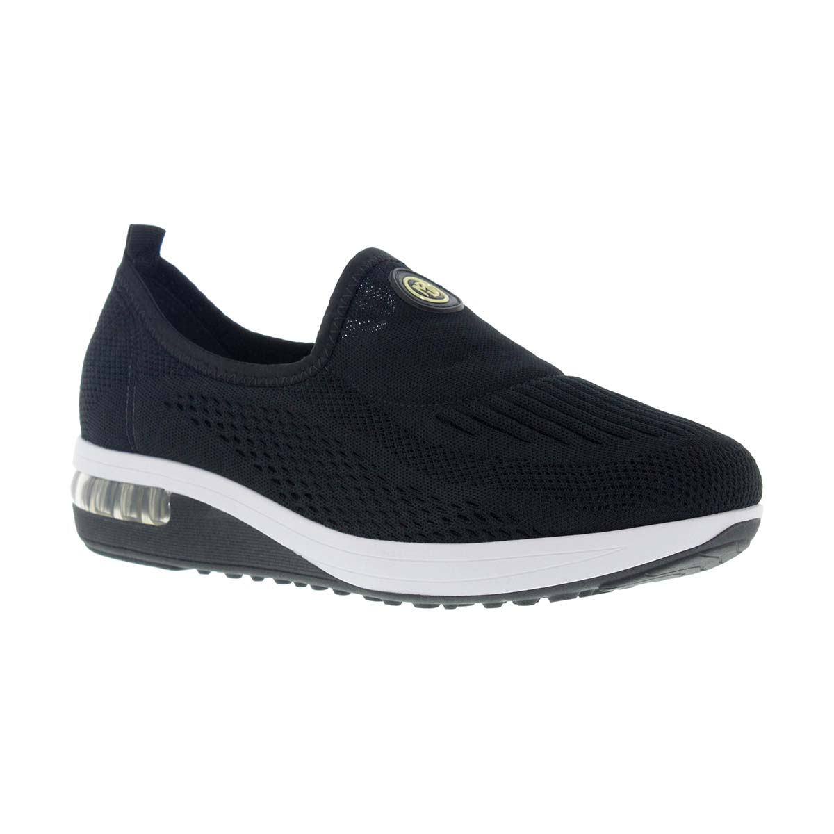 Zapato Slip On Con Capsula  Para Mujer, Color Negro Modare image number null