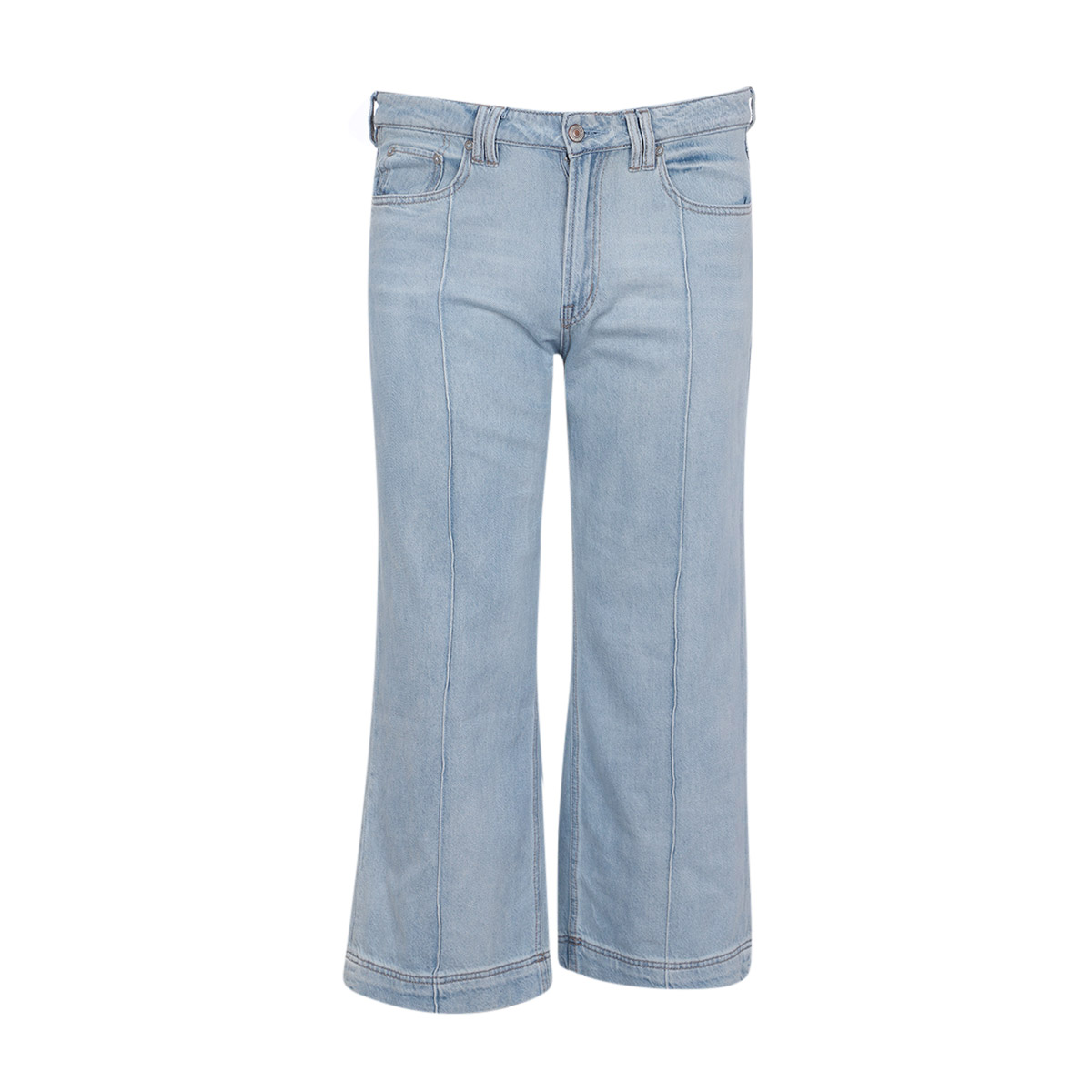 Jeans Wide Leg Jeanious Para Mujer Curvy image number null