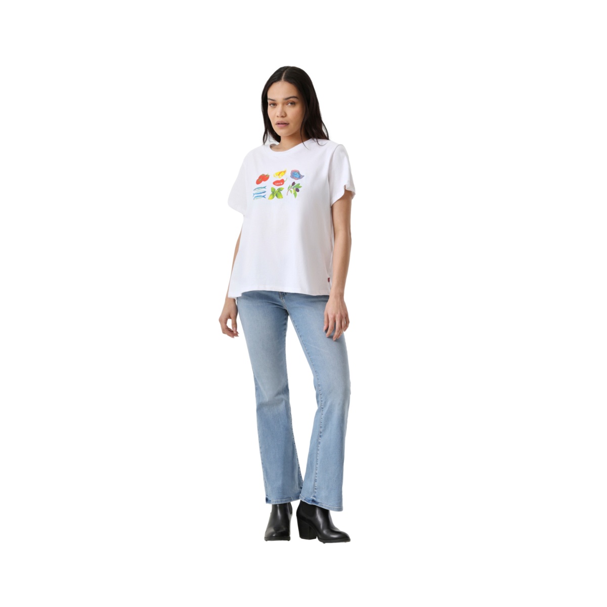 Playera Con Grafico Levis Para Mujer Curvy image number null
