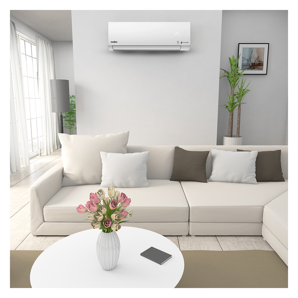 Aire Acondicionado Minisplit Mabe Inverter 220V image number null