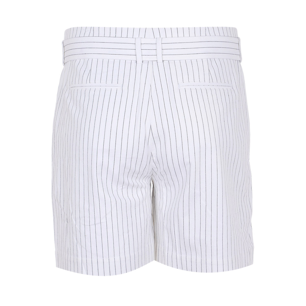 Bermuda Lino Rayas Con Cinturon Jeanious Para Mujer Curvy image number null