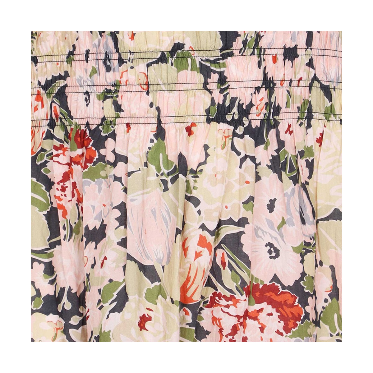 Falda Larga Estampada Dex Plus Para Mujer Curvy image number null