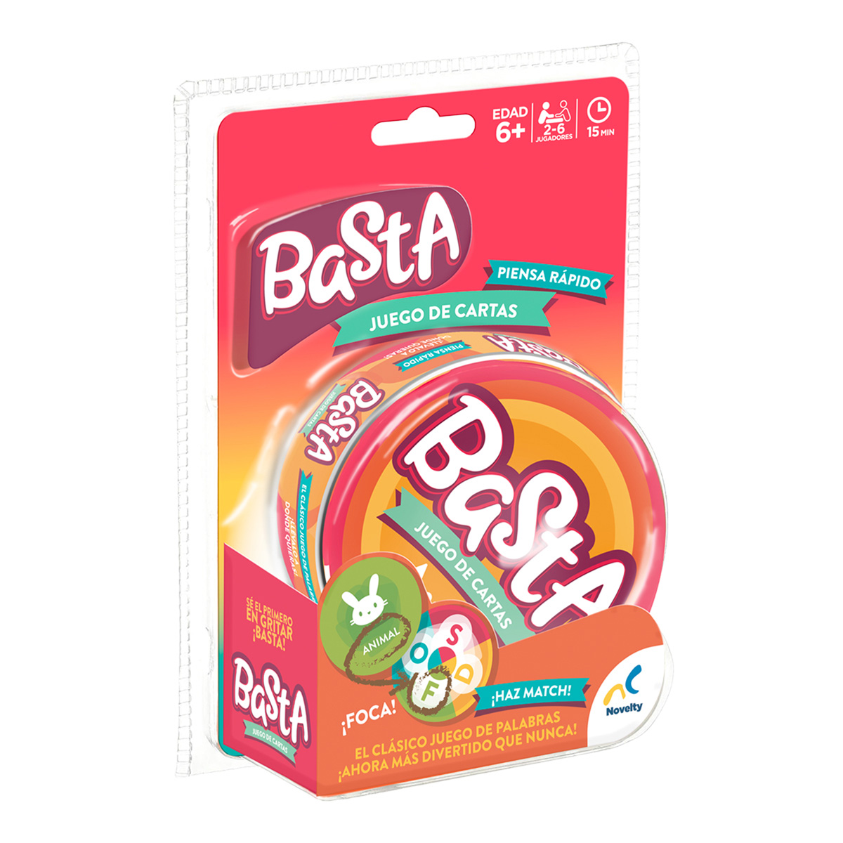 Juego de Mesa Basta de Viaje Tin NOVELTY image number null