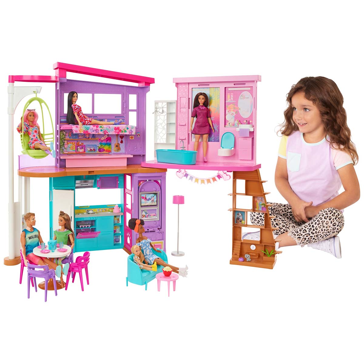 Barbie Casa de Mu&ntilde;ecas Malibu image number null