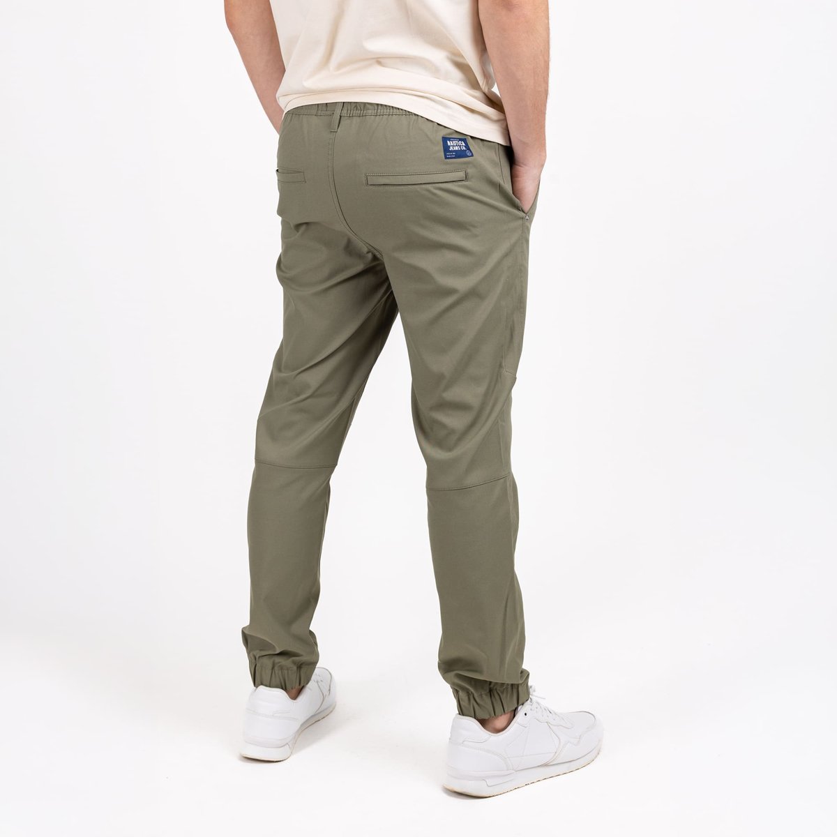 Pantal&oacute;n Jogger Regular Fit Nautica Jeans Co. Verde Oscuro para Hombre image number null