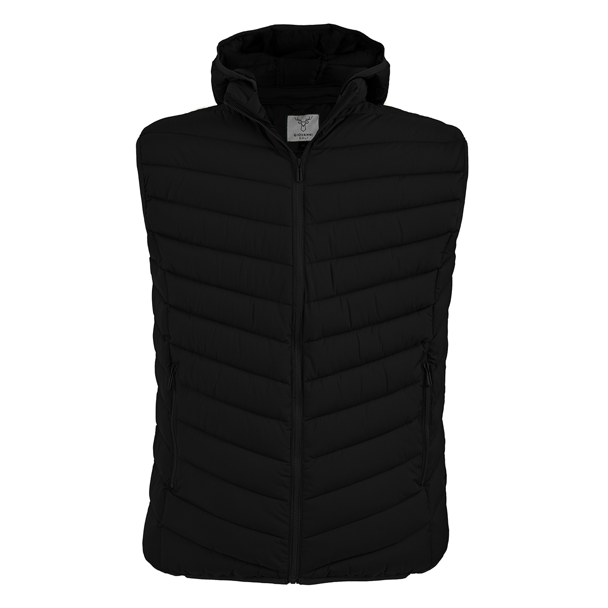 Chaleco Capitonado Giovanni Gali con Gorro Desmontable para Hombre Plus image number null