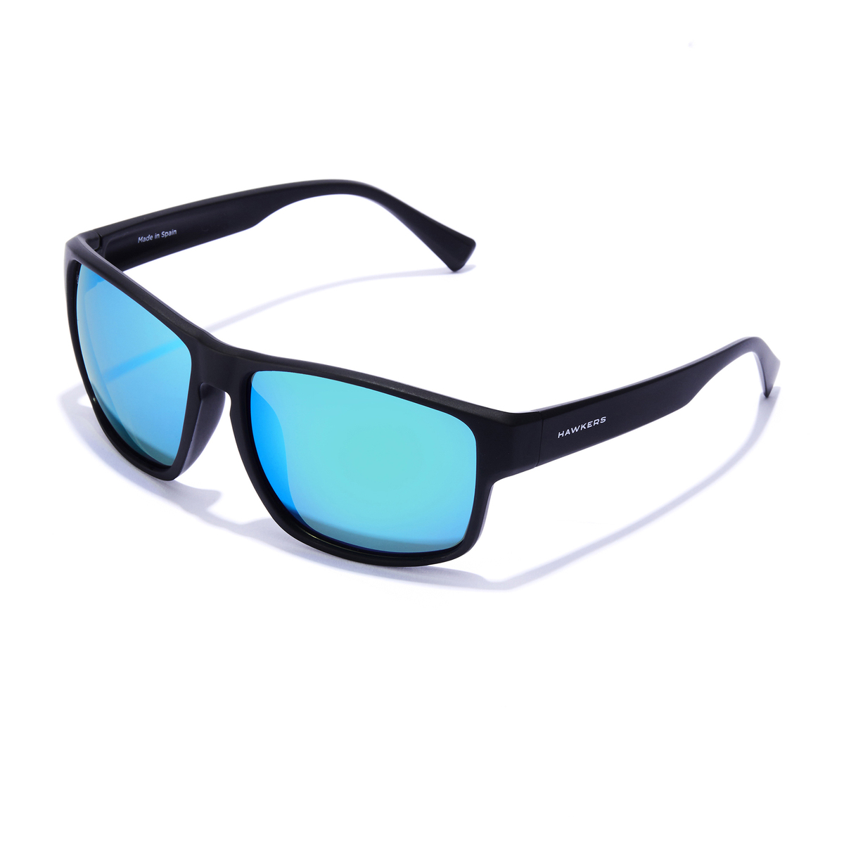 Lentes de Sol Hawkers Faster Raw Black Emerald Unisex image number null