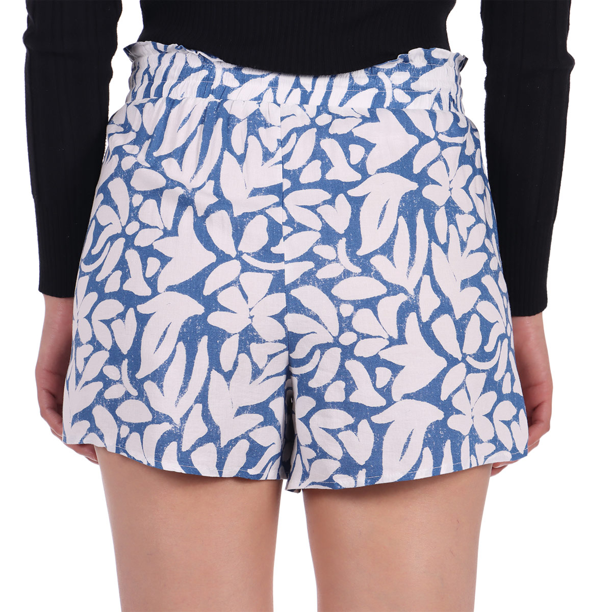 Short Estampado Floral Cintura El&aacute;stica Dex para Mujer image number null