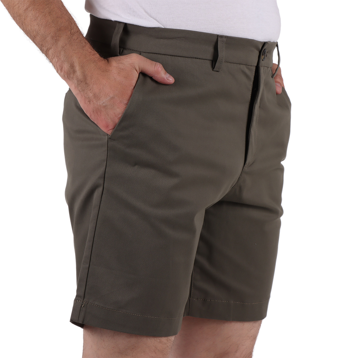 Bermuda Gabardina Corte Regular Bruno Magnani para Hombre image number null