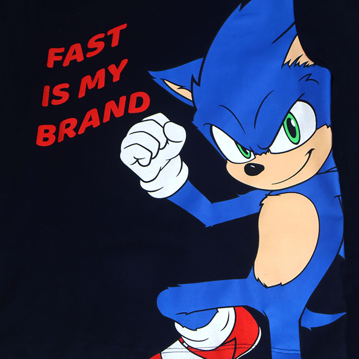 Pijama de Playera Manga Larga y Pantal&oacute;n con Dise&ntilde;o Sonic para Ni&ntilde;o image number null