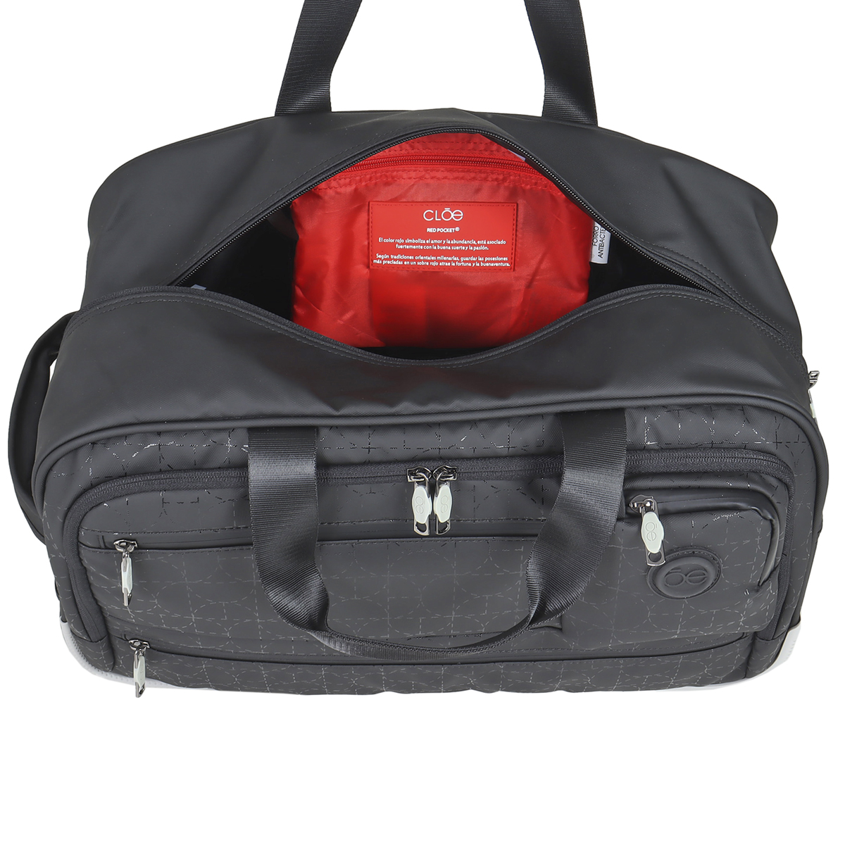 Duffle Bag Cloe con Ruedas SS Ruel III Negro image number null