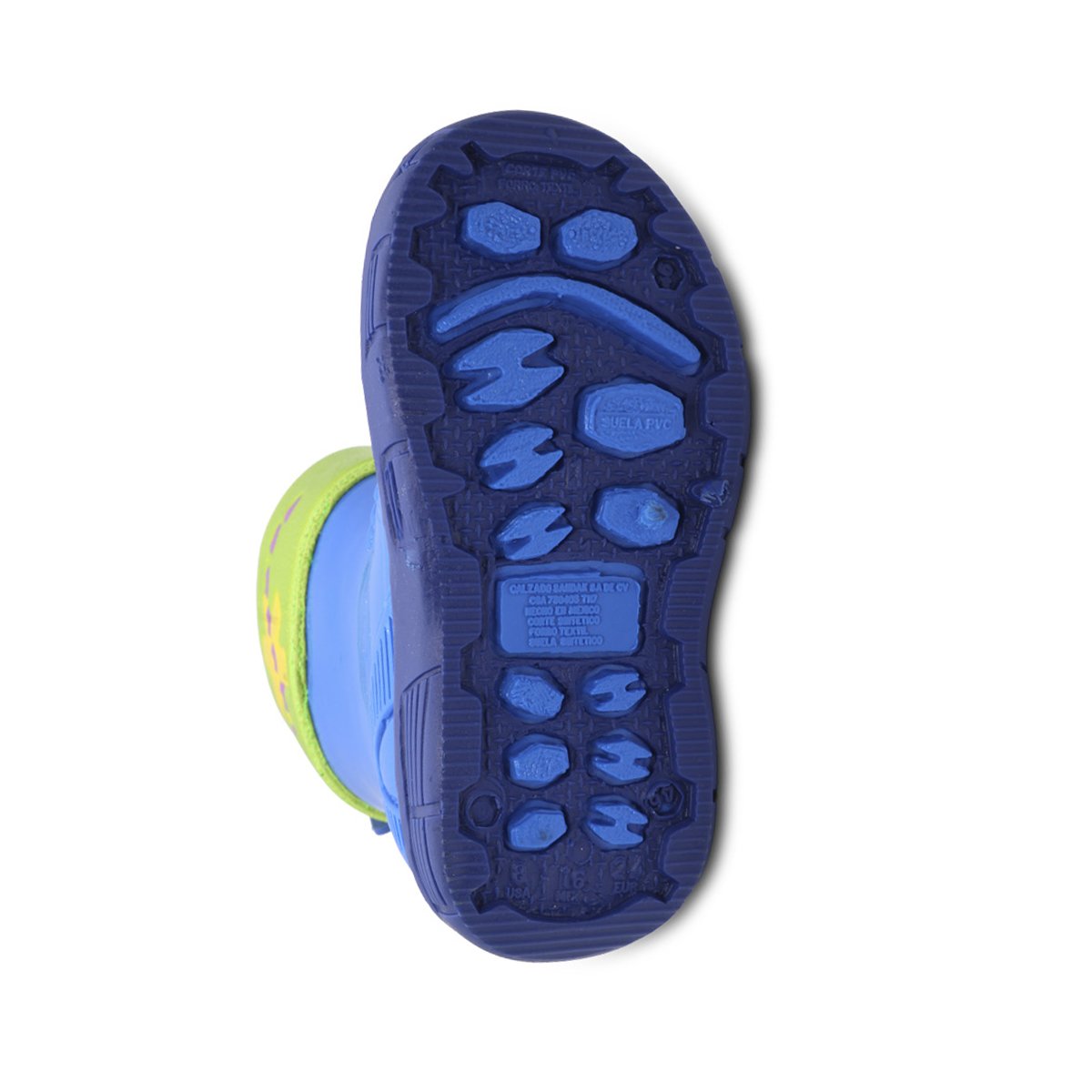 Bota de Lluvia Bubble Gummers Dise&ntilde;o Disney Toy Story Marcianito Azul para Ni&ntilde;o image number null