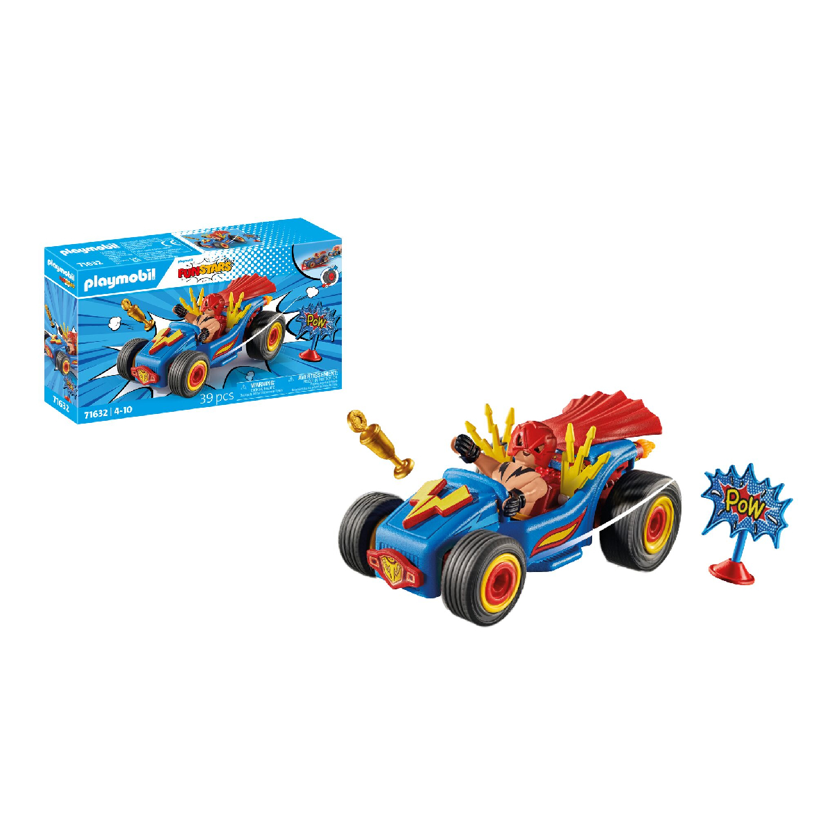 Fun Stars Racing Luchador Playmobil image number null