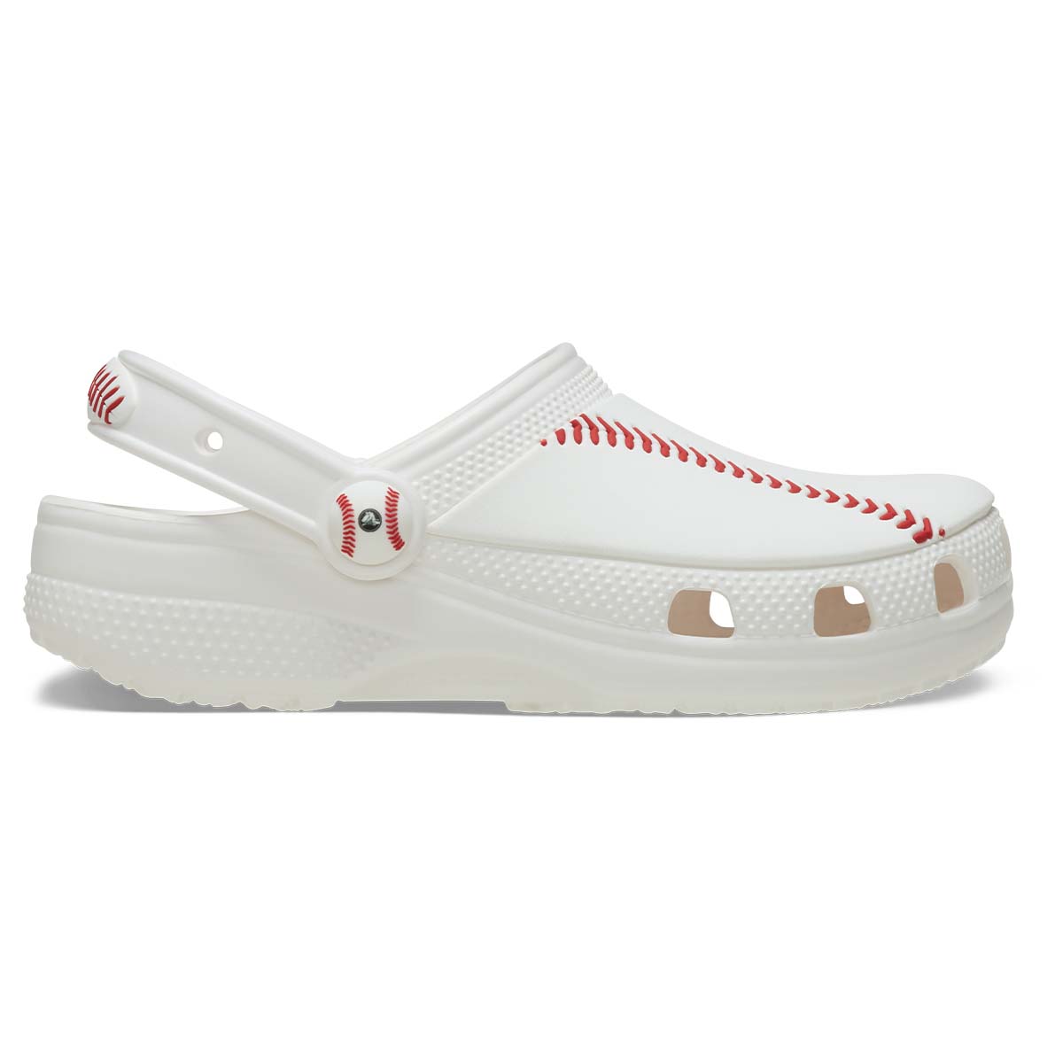 Sueco Crocs Classic Dise&ntilde;o Beisbol para Ni&ntilde;o image number null