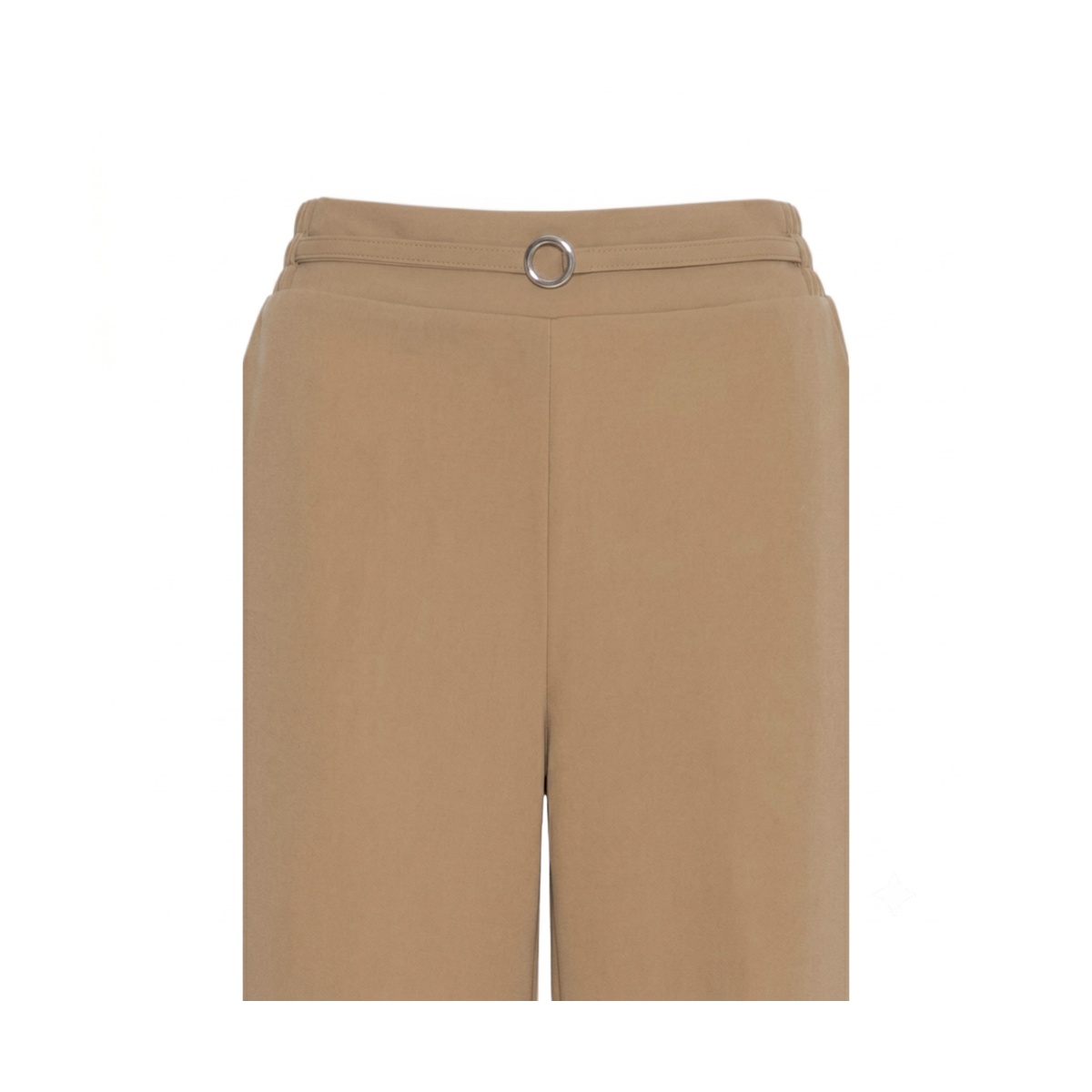 Pantal&oacute;n Recto Con Cintur&oacute;n Orange Love Para Mujer Junior image number null