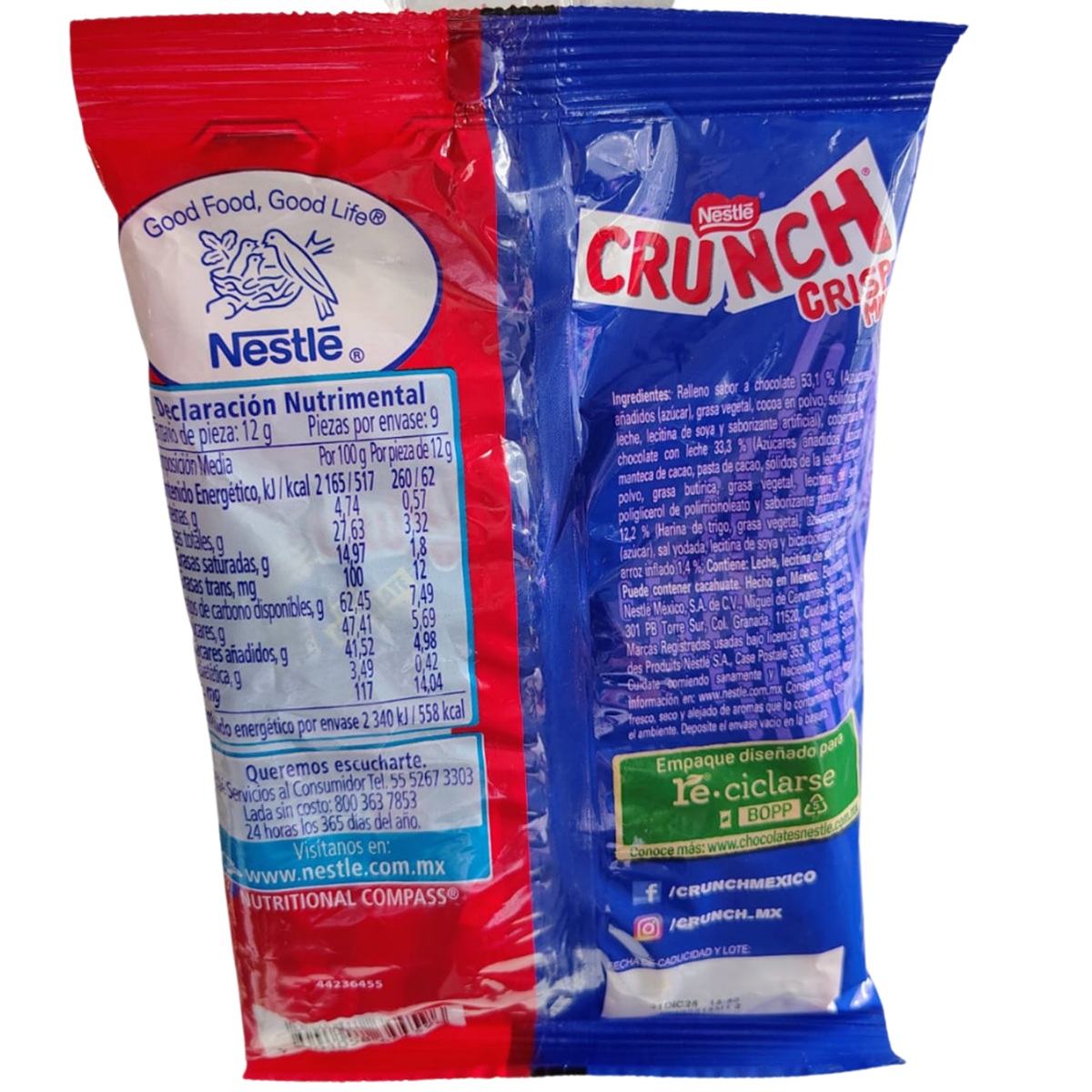Chocolate Crunch Crisp Nestle 6 Pack image number null