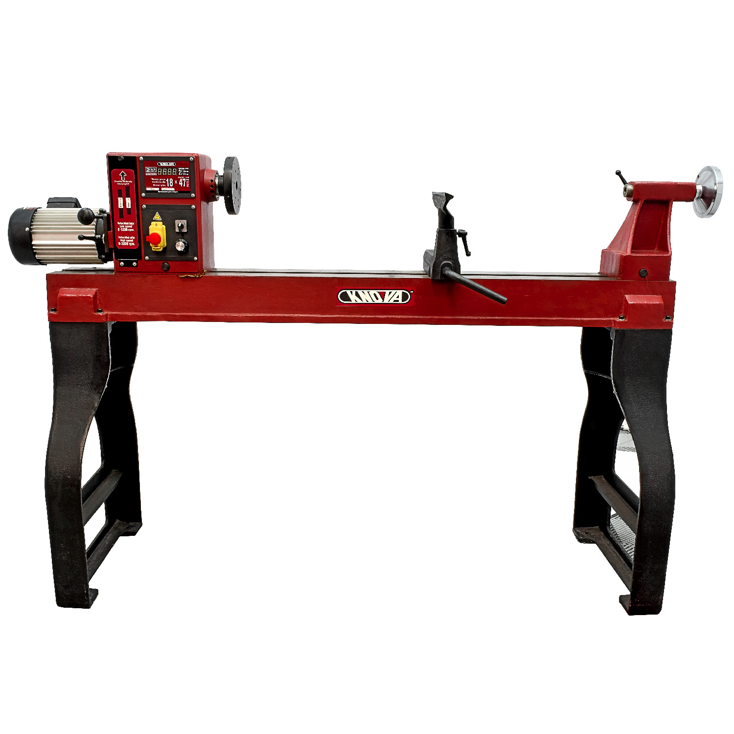 Torno para Madera de 18" de uso profesional KN WL-18B Knova image number null