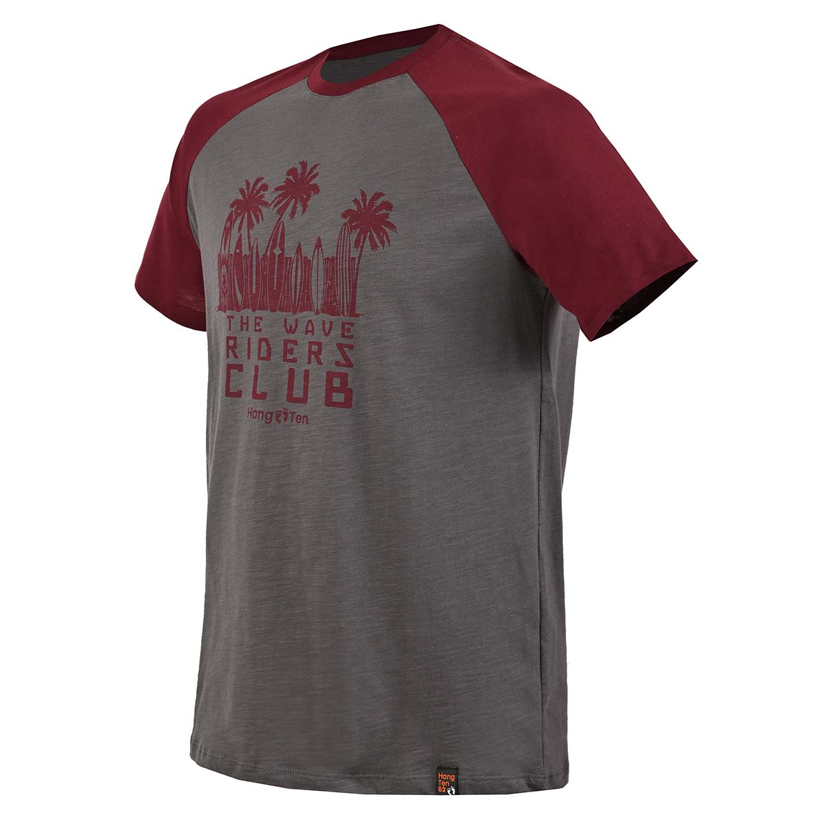 Playera Cuello Redondo Hang Ten Manga Corta para Hombre image number null