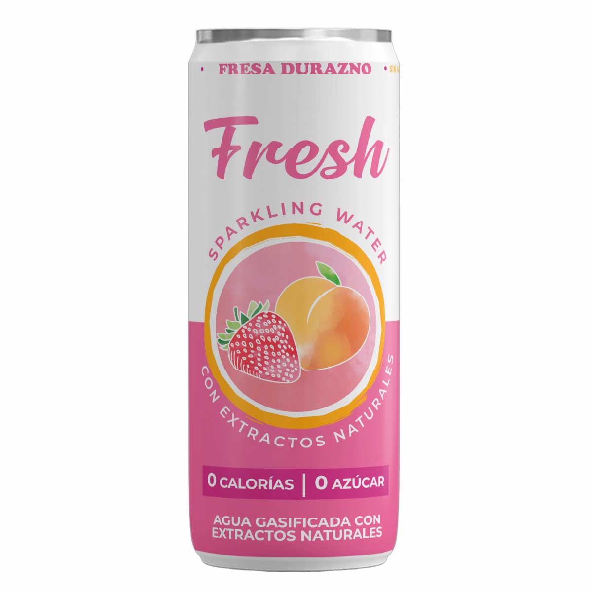 &nbsp;Agua Gasificada Fresa Fresh 355ml image number null