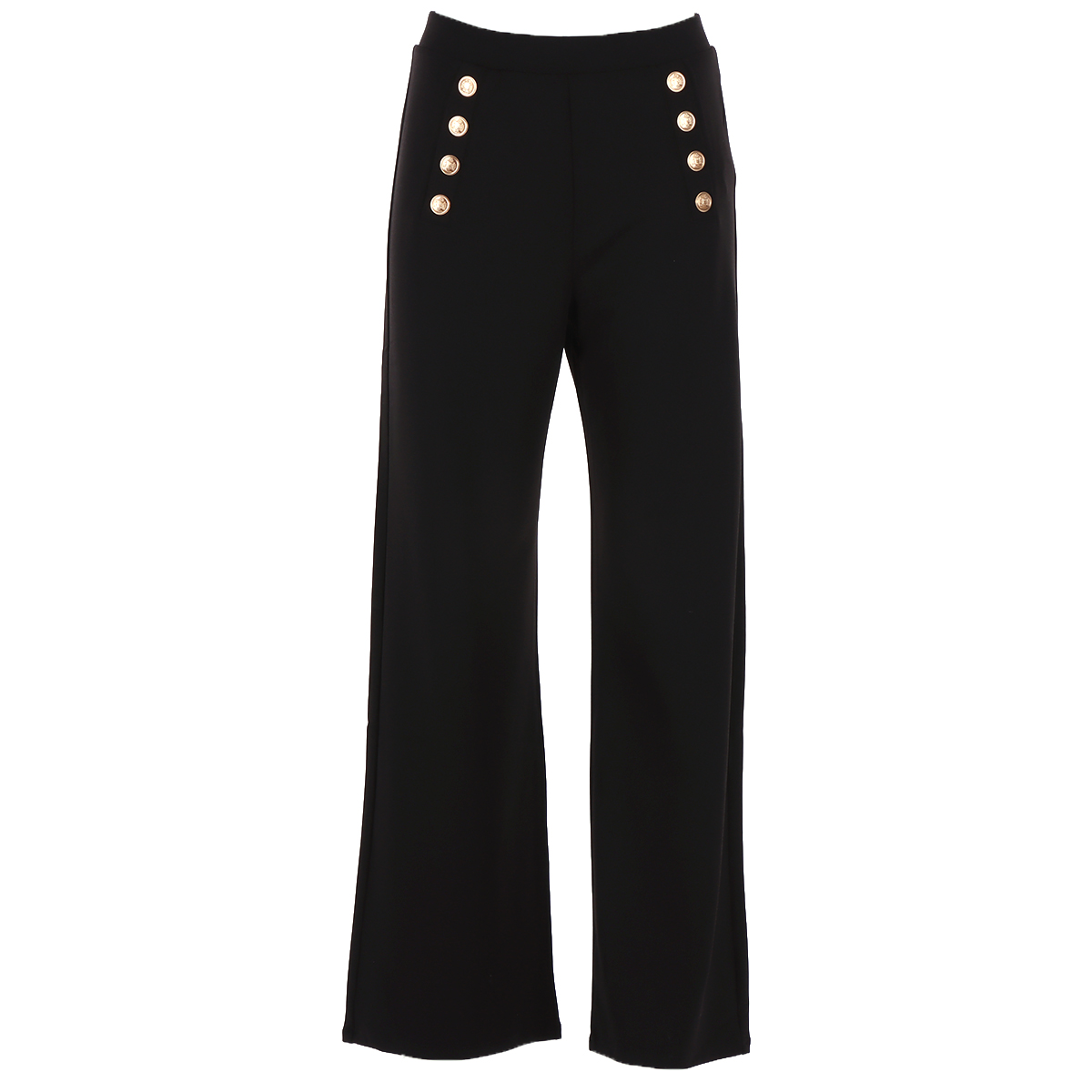 Pantal&oacute;n Marinero con Detalle de Botones Frontales Life Styler para Mujer image number null
