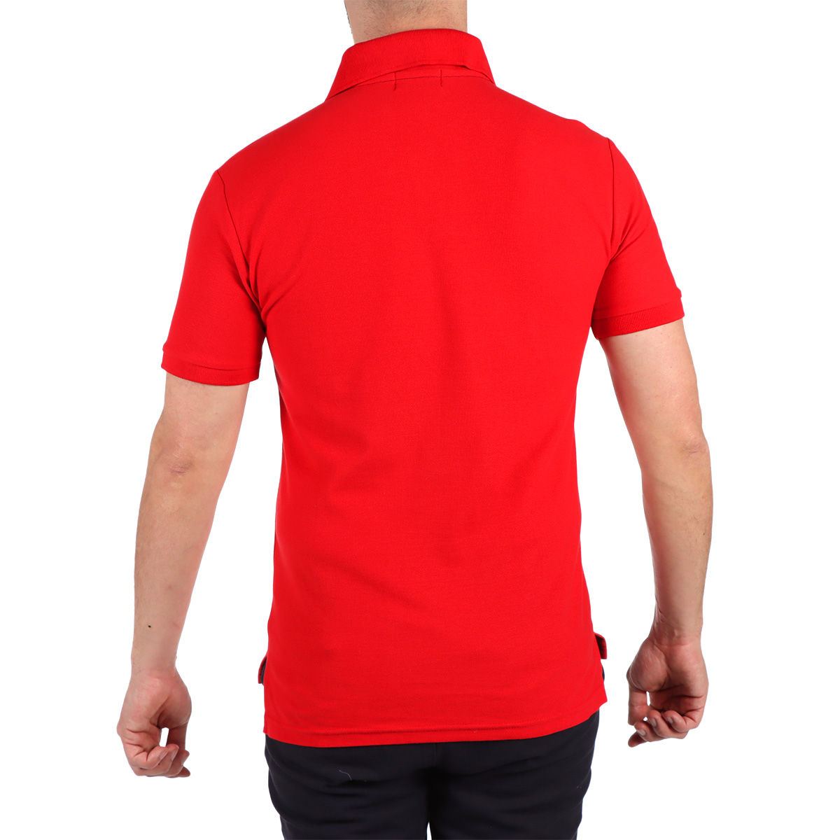 Playera Polo Bicolor Manga Corta Polo Club Hombre image number null
