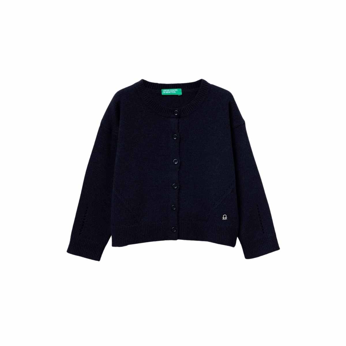 Sueter para ni&ntilde;a manga larga cuello redondo marca benetton image number null