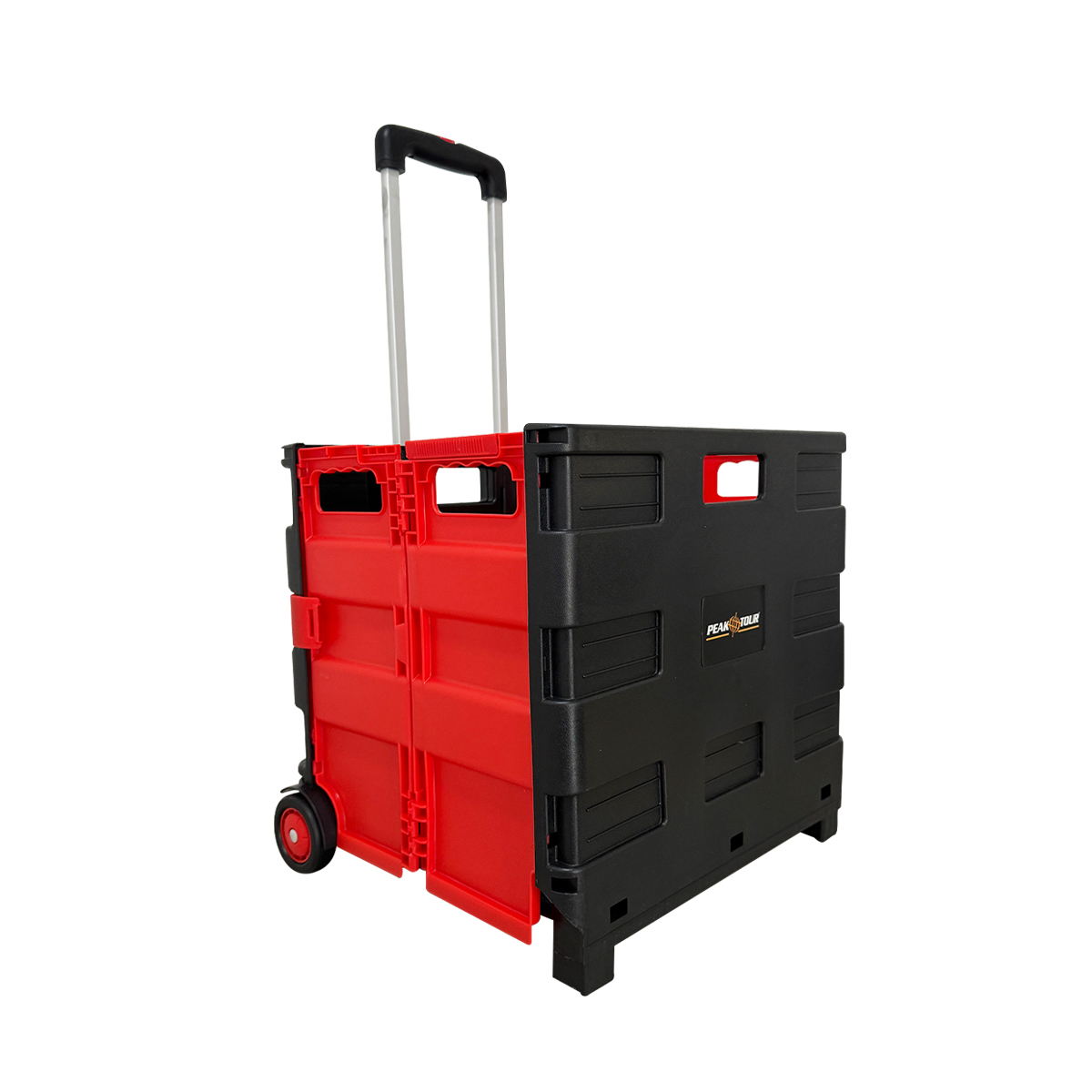 Carro Plegable Polipropileno Rojo Negro Peaktour image number null