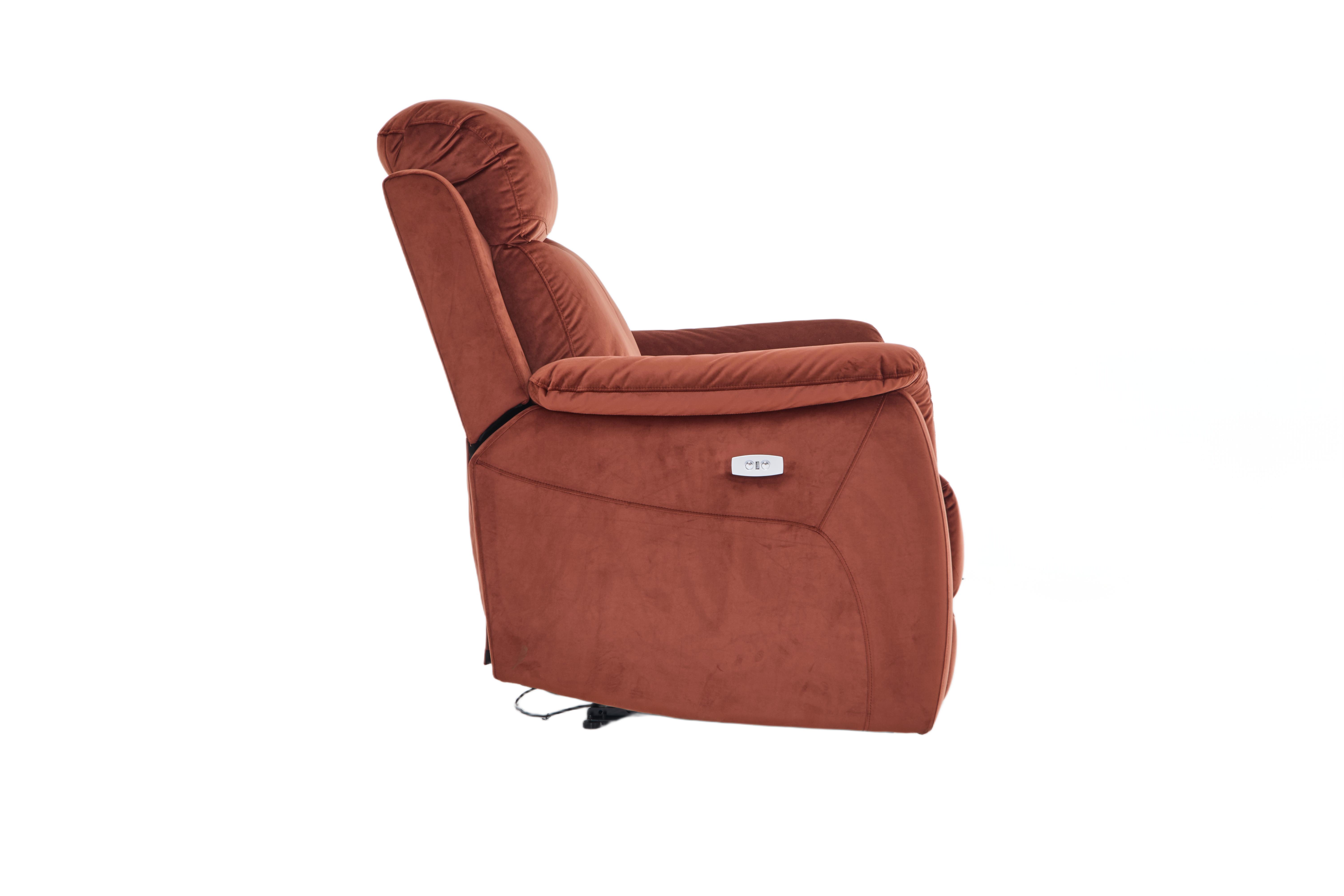 Sill&oacute;n Reclinable Yunnan Naranja image number null