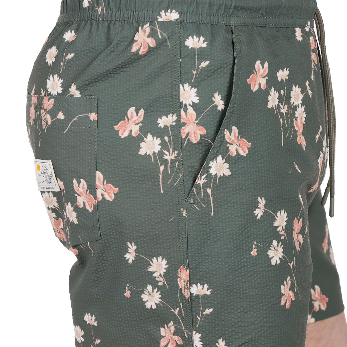 Traje de Ba&ntilde;o Shorts Playa Floral Hombre Jeanious image number null