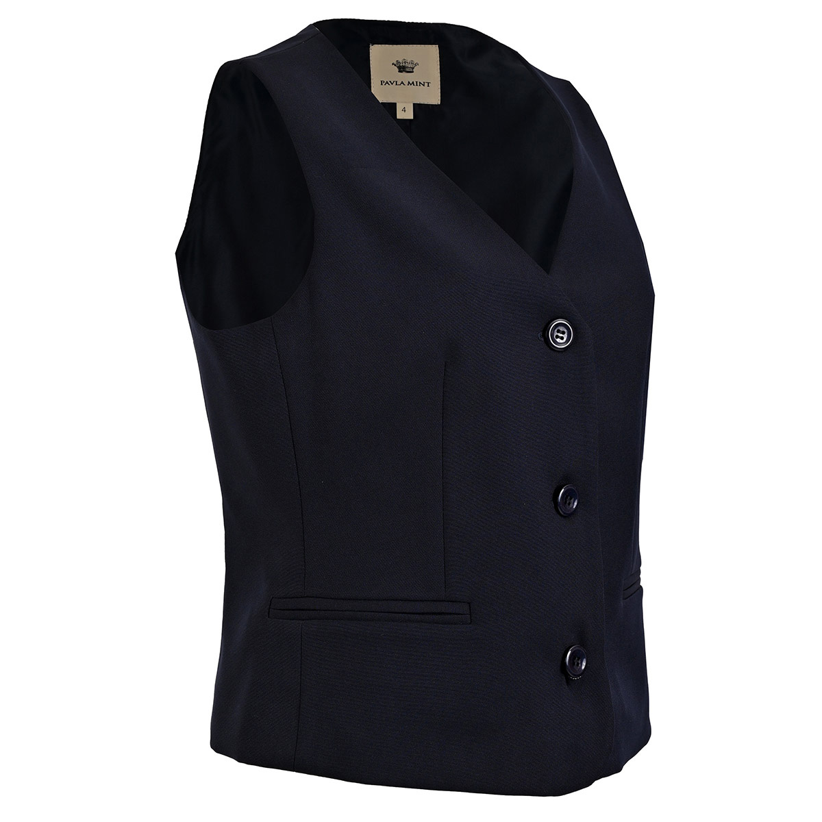 Chaleco B&aacute;sico Pavla Mint Para Mujer Petite image number null