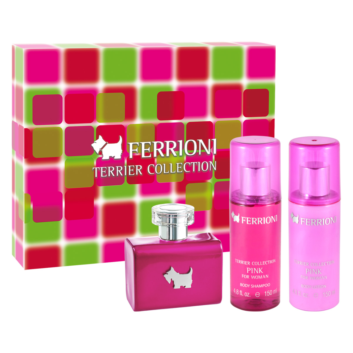Fragancia Para Dama Ferrioni Terrier Pink 100 ml image number null