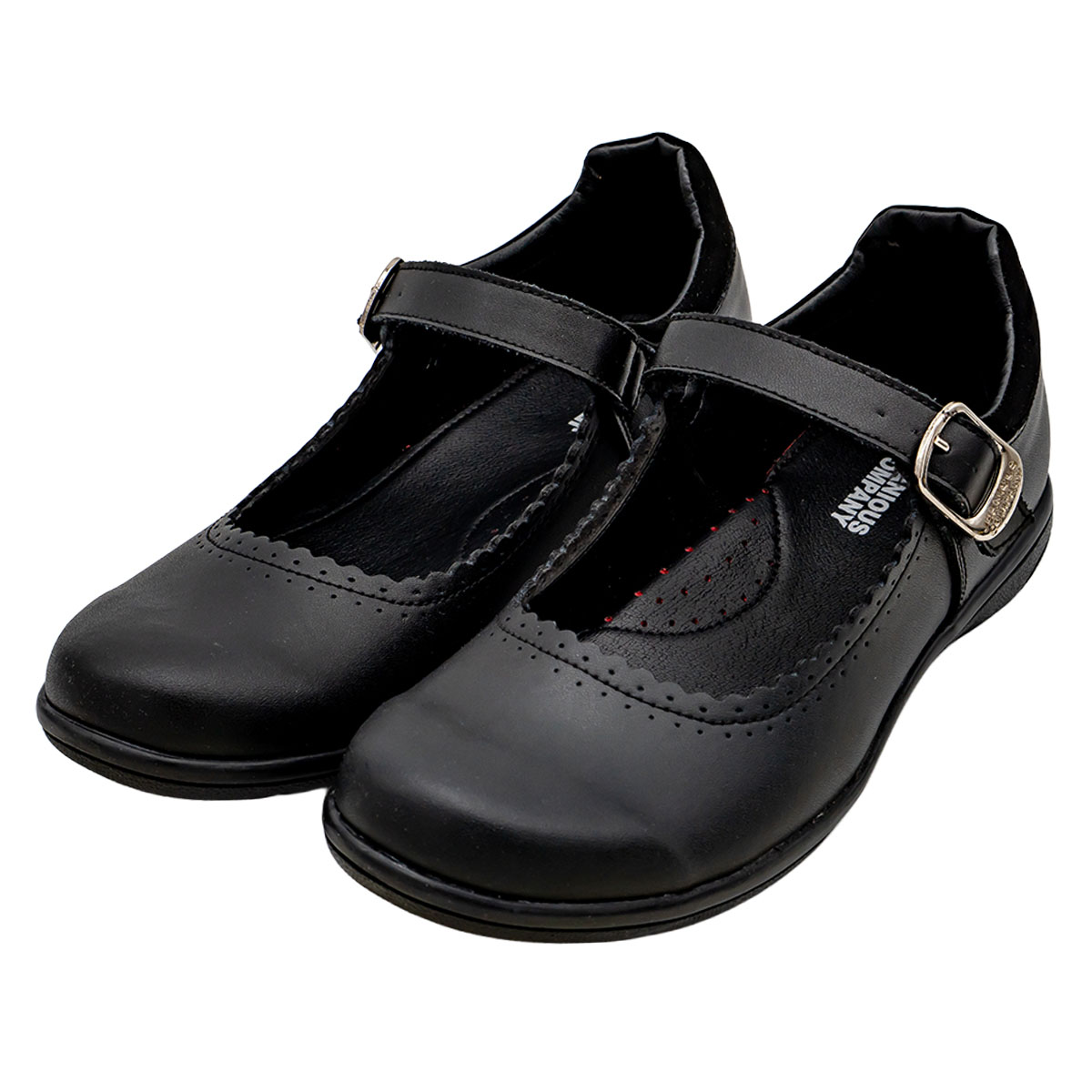 Zapato Escolar Con Hebilla 18-21 Negro Jeanious image number null