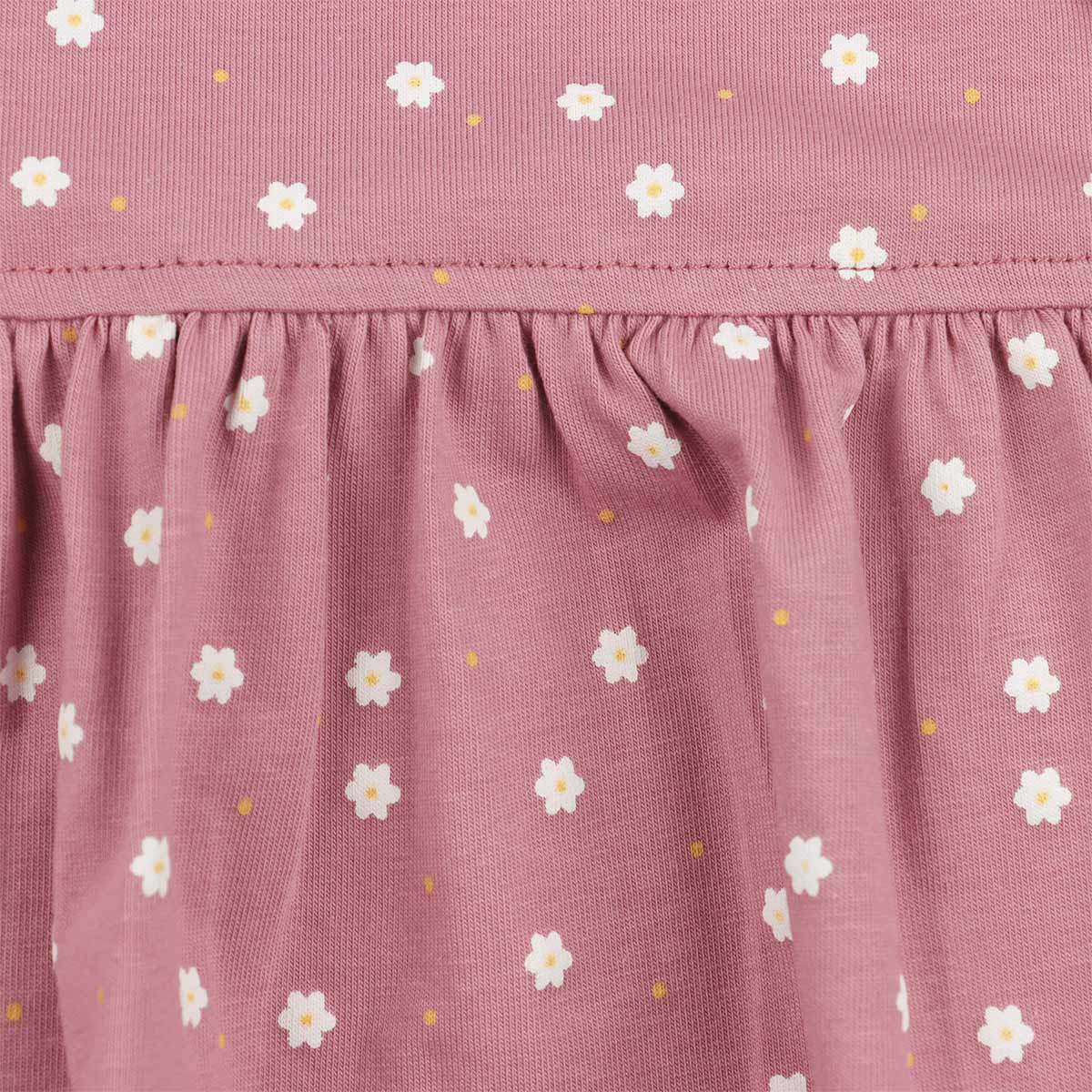 Vestido Pa&ntilde;alero de Flores Algod&oacute;n Carosello Beb&eacute; Ni&ntilde;a image number null