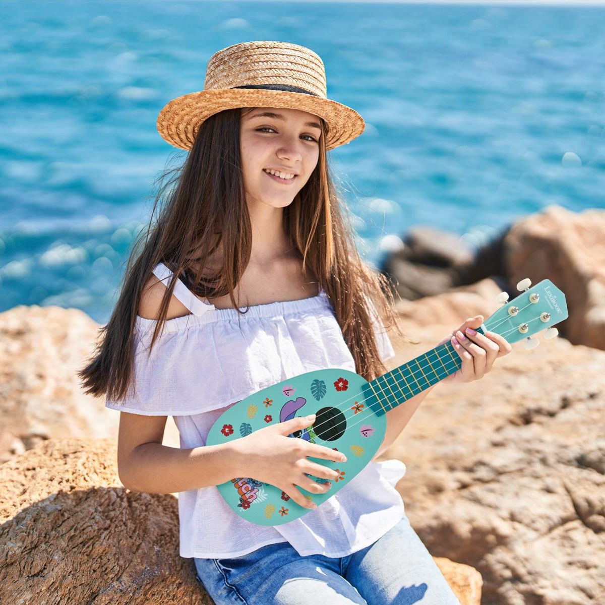 Ukelele de Madera Stitch Lexibook image number null