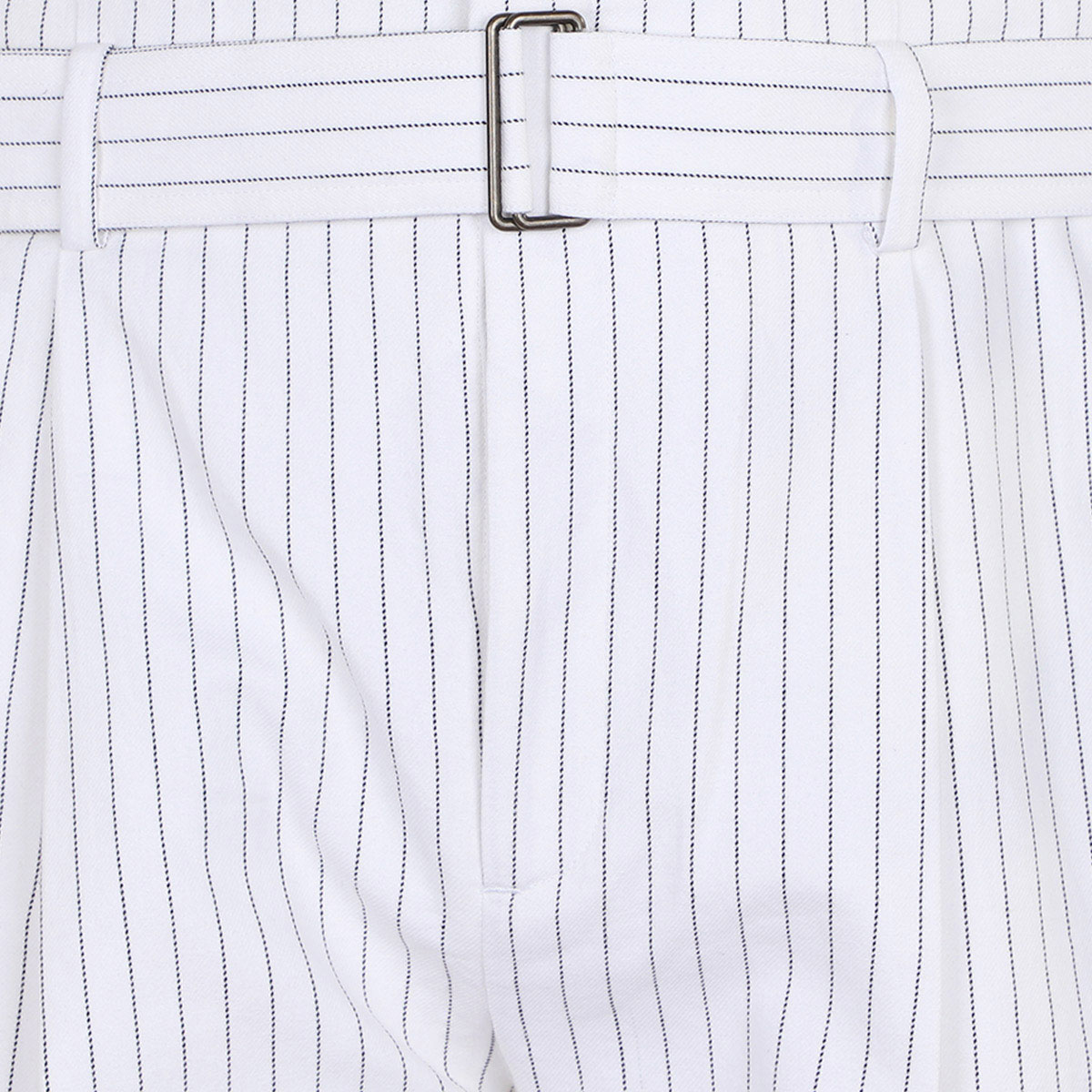 Bermuda Lino Rayas Con Cinturon Jeanious Para Mujer Curvy image number null