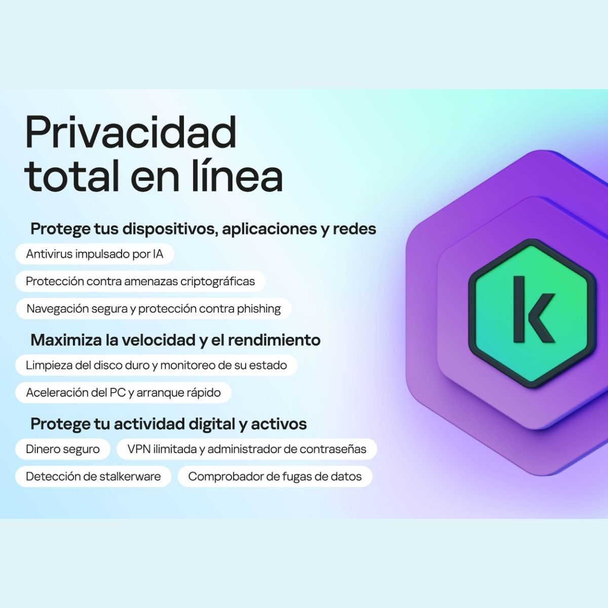 Kaspersky plus 3 dispositivos 1 a&ntilde;o image number null