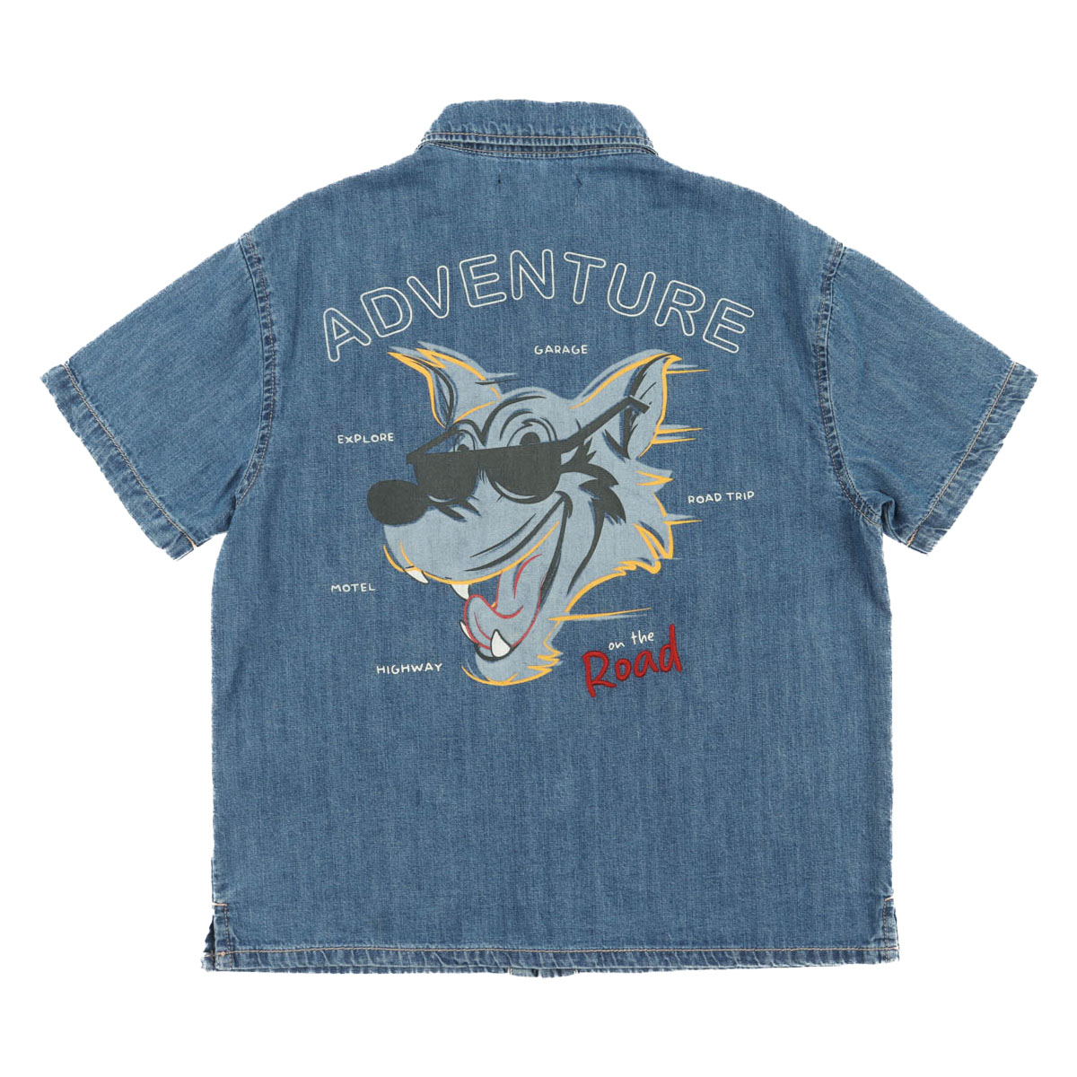 Camisa Mezclilla Manga Corta Casual OVS para Ni&ntilde;o image number null