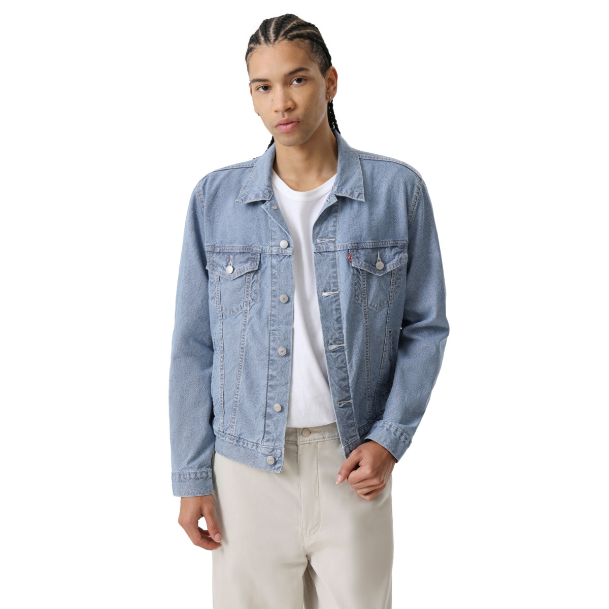 Levi&rsquo;s&reg; Chamarra Trucker de Mezclilla Regular Fit para Hombre image number null