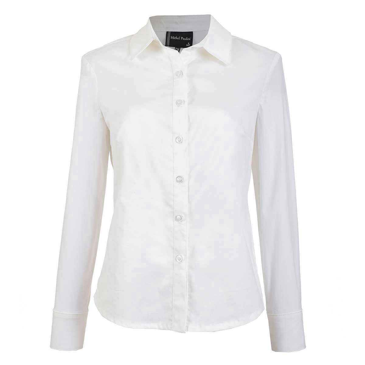Blusa Camisera Basica Manga Larga Michel Paulini Para Mujer image number null