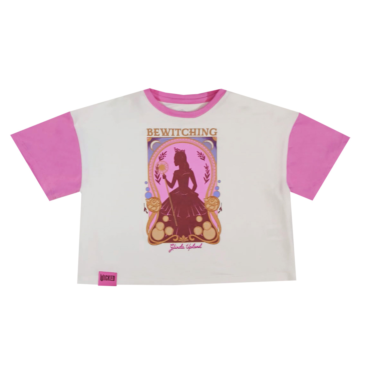 Playera de Manga Corta Glinda Wicked para Ni&ntilde;a image number null