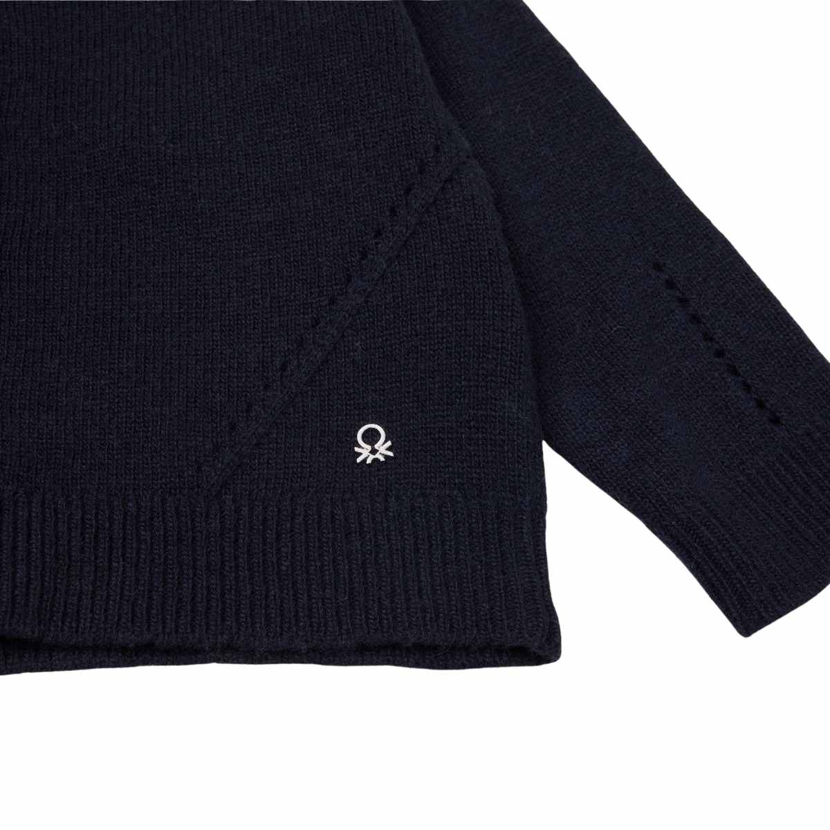 Sueter para ni&ntilde;a manga larga cuello redondo marca benetton image number null