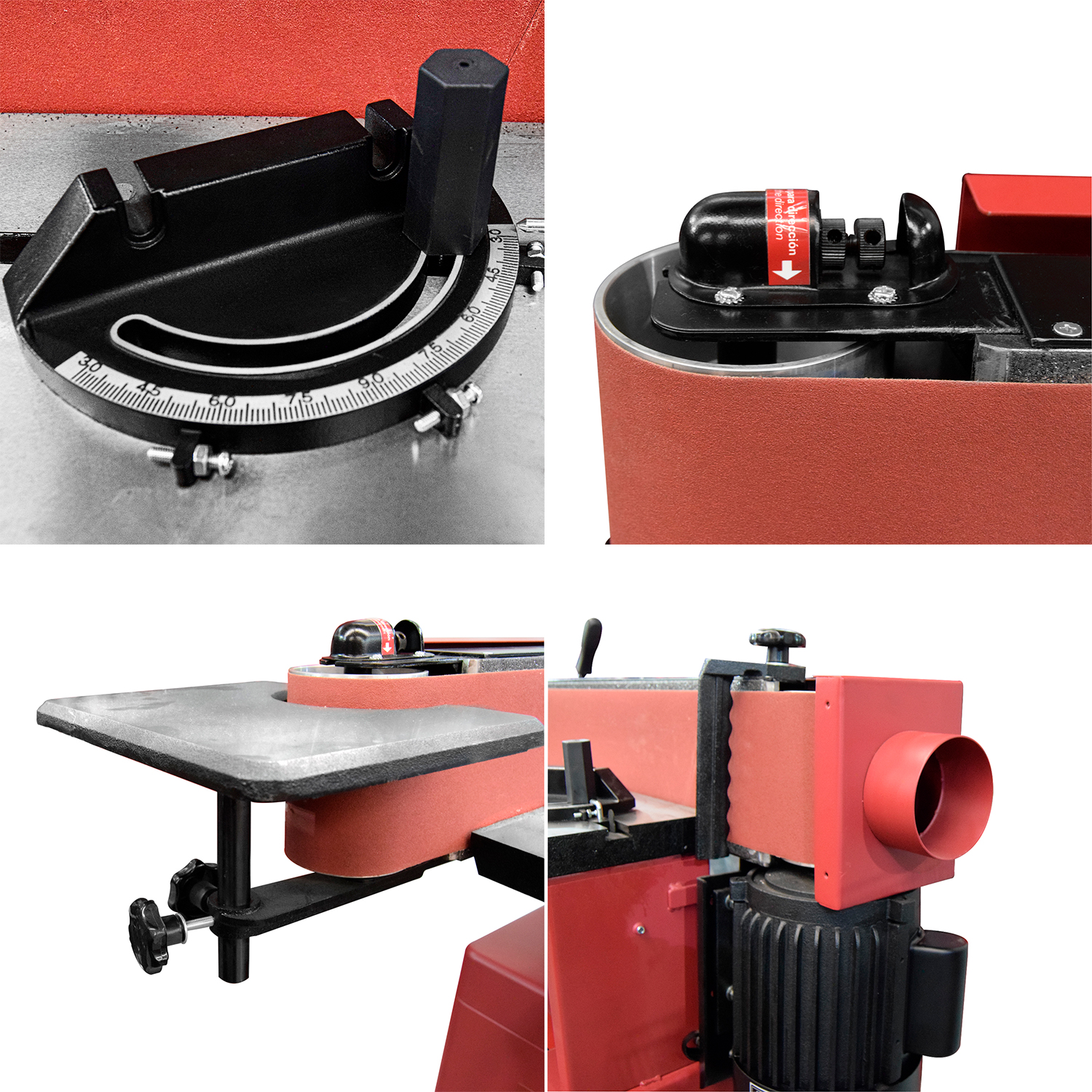 Lijadora Horizontal y Vertical Profesional de  "6 X 89" KN BHV-689  Knova image number null